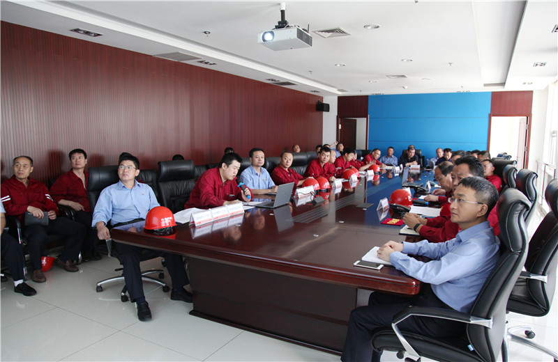 沙河發(fā)電公司舉行2018年度液氨泄漏事故應急預案演練