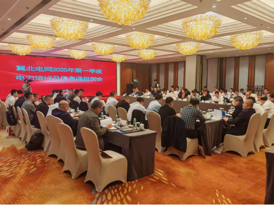 建投電科承辦冀北電網(wǎng)2025年第一季度電力運(yùn)行及信息通報(bào)例會(huì)